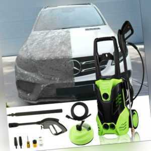 Hochdruckreiniger 2000W Schlauchtrommel 450L/h max. Flächenreiniger  Zubehör Set