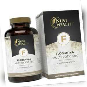 Flobiotika - 120 Mrd KBE / Tagesdosis - Probiotica Darmflora - 120 Kapseln Vegan