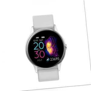 Smartwatch DT88 OLED Puls Uhr Fitness Armband IP67 Wasserdicht iOS Android Weiß