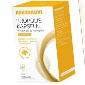 Bakanasan Agaard Propolis 60 Kapseln (33,32 EUR/100 g)