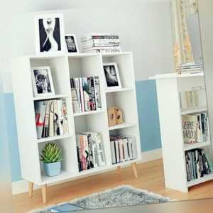 Raumteiler Regal Bücherregal Standregal Aktenregal Kinder Aufbewahrung 8 Fächer