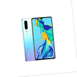 Huawei P30 / 128GB / Breathing Crystal Aurora Schwarz / Händler DE...