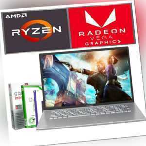 17.3" GAMING ASUS Laptop AMD Ryzen 3 3200U 8GB DDR4 512GB SSD Win 10 Notebook
