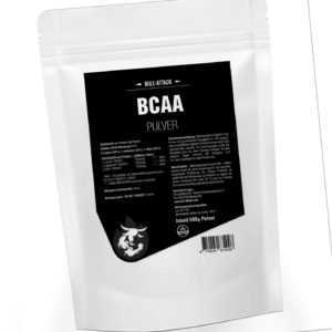 500g BCAA Pulver - 100% Pure 2:1:1 !! Aminosäuren L-Leucin L Isoleuchin L-Valin