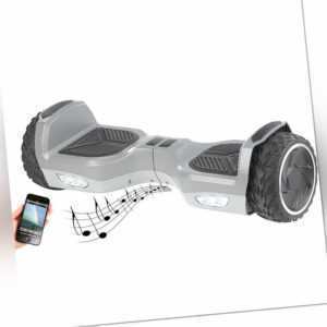 Hoverboard: Elektro-Scooter mit 7"-Rädern, Lautsprecher, 600 Watt, Bluetooth