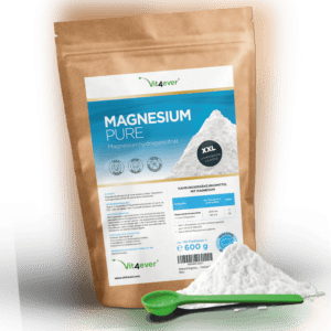 MAGNESIUM PURE 600g Magnesium Citrat Pulver ohne Zusatzstoffe Laborgeprüft