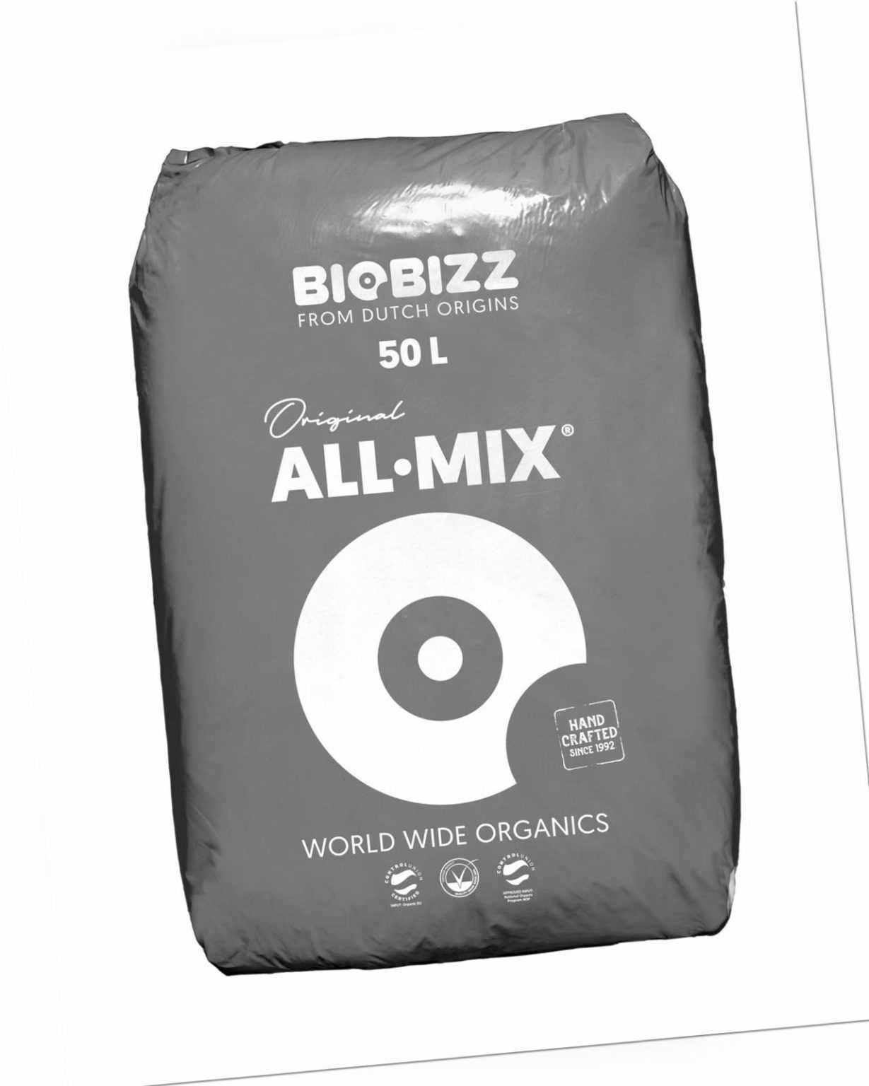 BioBizz All Mix Erde 50l | Pflanzsubstrat Pflanzerde