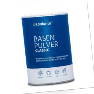 tri.balance Basenpulver Classic 300 g - vegan (EUR 81,66/KG) + frei wählb. Probe