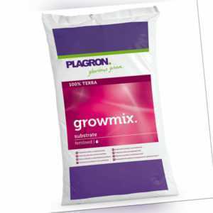 Plagron Grow Mix 50L Erde Substrat Pflanzerde Anzucht Pflanzenzucht Soil Perlite