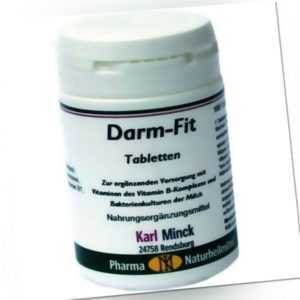 2x Karl Minck Darm Fit 100 Tabletten Vitamin B Komplex Folsäure Reinkulturen 501