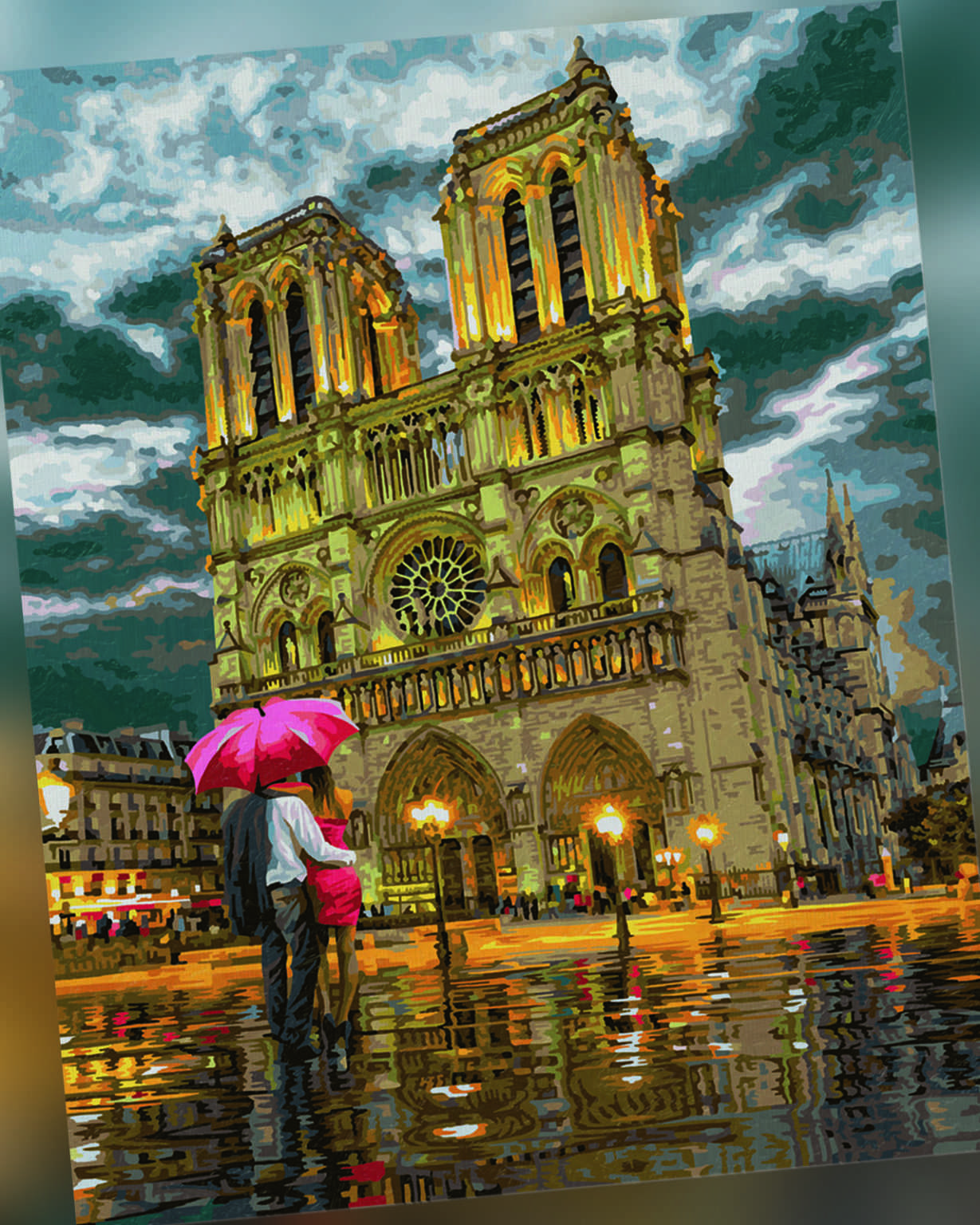 Schipper 609130817 Die Kathedrale „Notre-Dame in Paris“ Malen nach Zahlen
