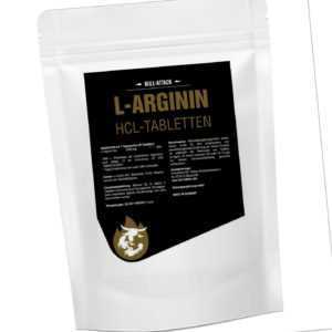 L-Arginin HCL - 500 vegane Tabletten - Für den Muskelaufbau und mehr Power!