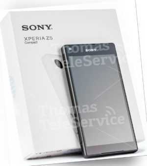 Sony Xperia Z5 Compact E5823 Black Schwarz Smartphone Handy Android HD 23M FHD
