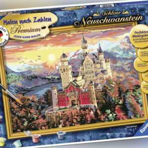 Ravensburger Malen nach Zahlen Premium Serie B Schloss Neuschwanstein 28902