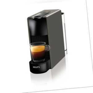 Krups XN110B Nespresso Essenza Mini grau Kaffeemaschine...