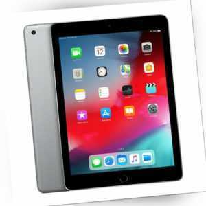 Apple iPad Air 2 Tablet 9,7 Zoll Spacegrau  WiFi Wi-Fi + Cellular LTE 4G