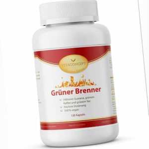 Grüner Brenner ? 120 Kapseln I Guarana I Grüner Kaffee I Grüner Tee ? NEU ?