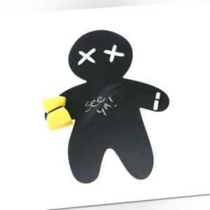 Schreibtafel Memoboard Memotafel Kreidetafel Wandschild Mr.Voodoo Kreide Schwamm