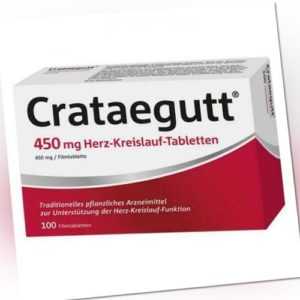 CRATAEGUTT 450 mg Herz-Kreislauf-Tabletten 100 St PZN 14064535