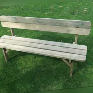 Bank Gartenbank Holzbank 150 o. 180cm  3-Sitzer 4-Sitzer Imprägniert 35mm Massiv