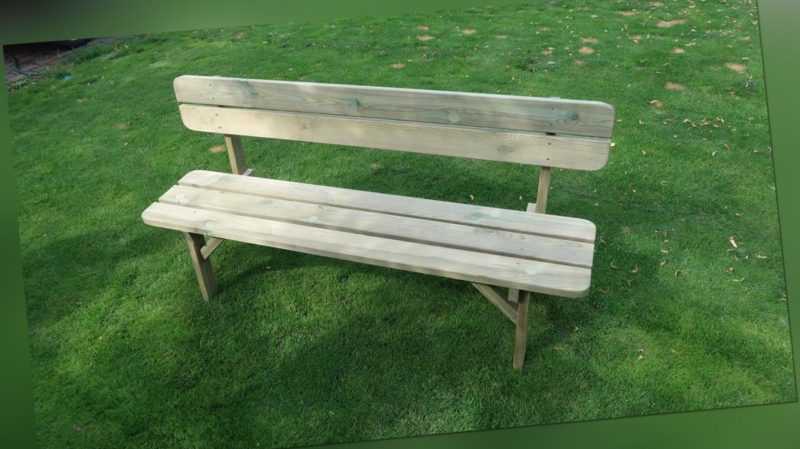12+ Gartenbank Holz Massiv 3-Sitzer Gif