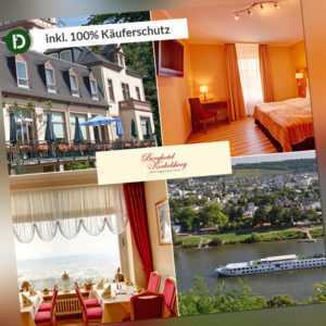 4 Tage Urlaub in Trier an der Mosel im Berghotel Kockelsberg mit Frühstück