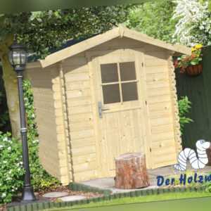 Gartenhaus Richard Blockhaus 200x200 cm Gerätehaus Holzhaus 28 mm Holz Schuppen