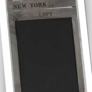 Holz Kreidetafel NEW YORK Schultafel Memoboard Schreibtafel Wandtafel Werbetafel