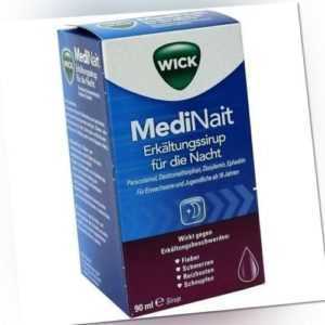 WICK MediNait Erkältungssaft 90ml PZN 2702315