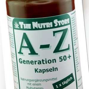 A-Z Generation 50+ Multivitamin Mineralstoff Kapseln 150 Stk. - PZN 00134338