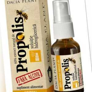 Propolis Tinktur ohne Alkohol 20ml Spray 60% natürlicher Propolis-Extrakt