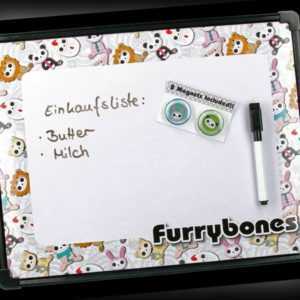 Furrybones Magnet- & Schreibtafel - Furrybones Magnettafel Notizen Deko Geschenk