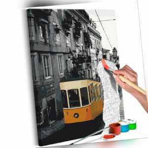 Malen nach Zahlen Erwachsene Wandbild Malset mit Pinsel Malvorlagen n-A-0889-d-a