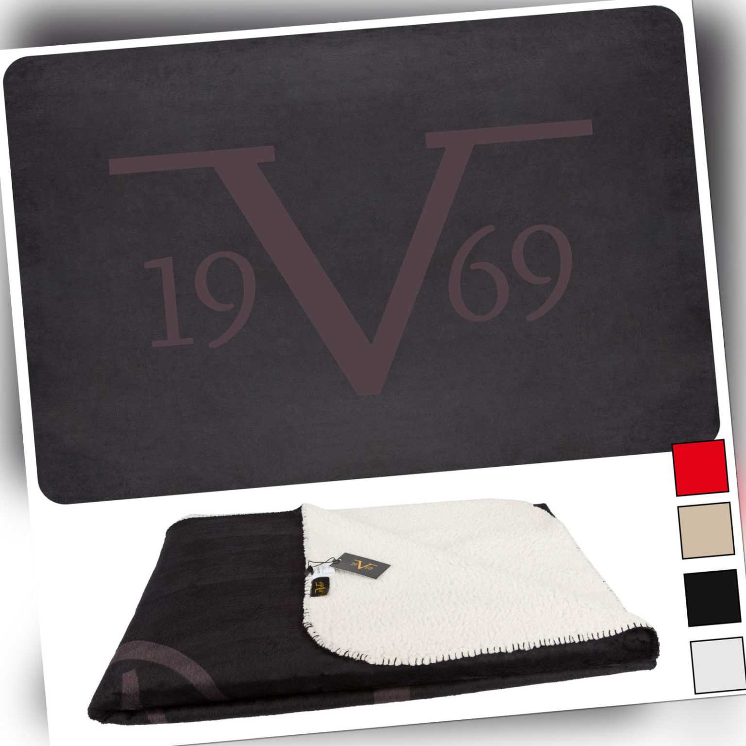19V69 Versace 1969 Fleecedecke, unisex (V12)