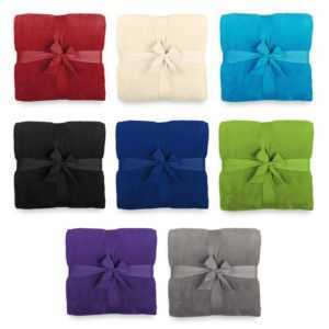 Mikrofaser Kuscheldecke Tagesdecke Coral Fleece Sofa Decke
