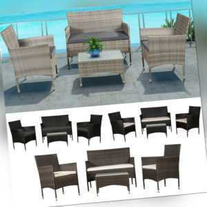 Polyrattan Gartenmöbel Sitzgruppe Gartenset Lounge Garnitur Set ArtLife®