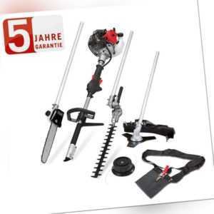 Scheppach 4IN1 Benzin Motorsense MT33P Hochentaster Heckenschere Kettensäge