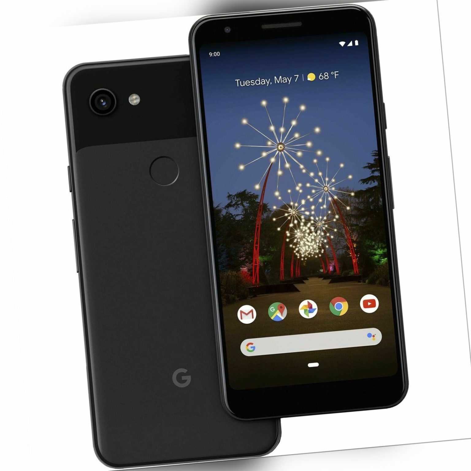 Google Pixel 3a 64GB Just Black Schwarz Android Ohne Simlock OLED NEU