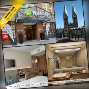 3 Tage 2P 4★ H+ Hotel Bremen Nordsee Kurzurlaub Urlaub Hotelgutschein Cityreise