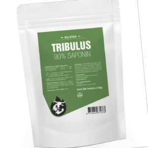 500 Tabletten STRONG TRIBULUS 90% Saponin Muskelaufbau Testosteron Booster Vegan