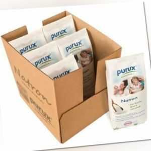 Purux Natron 6kg statt 5kg Natriumhydrogencarbonat Lebensmittelqualität