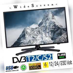 TV 24 Zoll 60cm Reflexion LEDW24N LED Fernseher DVB-S2 /C/T 12/ 24 Volt 230 Volt