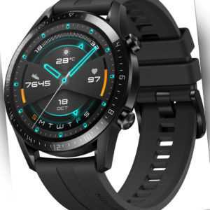 Huawei Watch GT 2 Latona B19S Sport Matte Black Amazon Android iOS Smartwatch