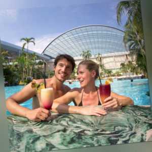 Wellness Kurztrip Thermen & Badewelt Sinsheim Tageskarte + Hotel Leo Mühlhausen