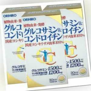 Orihiro Glukosamin & Chondroitin Anti-aging Ergänzung / 1080 Tabletten 90days