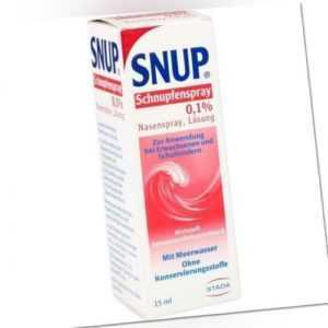 SNUP Schnupfenspray 0,1% Dos.-Spray 15 ml PZN: 4482680