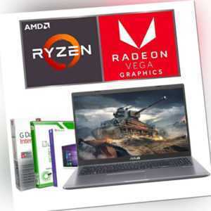 15.6" FULL HD Gamer ASUS Laptop Ryzen 3 8GB DDR4 - 256GB SSD Windows 10 Notebook