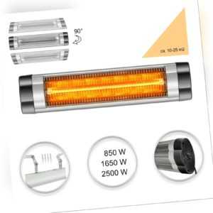Arebos Infrarot Heizstrahler Wärmestrahler Infrarotstrahler Heizpilz 2500W