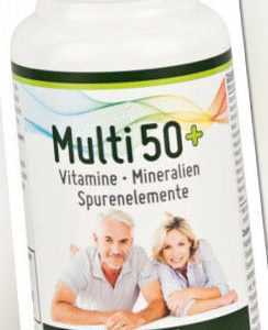 MULTI 50+ Vitamin & Mineralstoff-Komplex, 60 Kapseln - für Menschen ab 50 Jahren