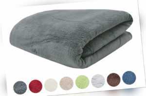 Fleece-Decke / Wolldecke XXL / Kuscheldecke / Plaid ca. 150x200